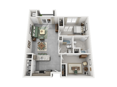 Elevate Brier Creek_The Zenith floor plan